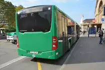 Am 13.10.2015 fährt BS-99310 auf der Linie 30. Aufgenommen wurde ein Mercedes Benz Citaro G der 2. Generation / Basel Badischer Bahnhof.
