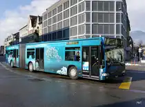 BSU - Mercedes Citaro Nr.47  SO 155947 unterwegs auf der Linie 1 beim Bahnhof Solothurn am 23.01.2016