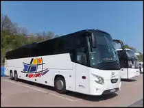 VDL Futura von Primo-Reisen aus Deutschland im Stadthafen Sassnitz am 26.04.2014