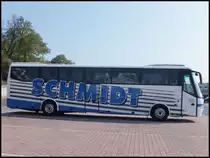 VDL Bova Futura von Schmidt aus Deutschland im Stadthafen Sassnitz am 26.04.2014