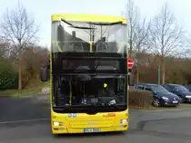 BVG MAN Lions City DD 3535 am 06.02.16 in Frankfurt am Main Unfallklinik