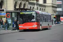 Am 14.10.2015 fährt ZH-730204 auf der Linie 10 zum Bahnhof Oberwinterthur. Aufgenommen wurde ein Solaris Urbino 12 / Stadthausstrasse Winterthur.