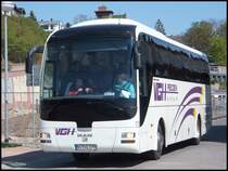 MAN Lion's Coach von VGH-Reisen aus Deutschland im Stadthafen Sassnitz am 27.04.2014