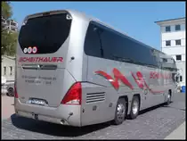 Neoplan Cityliner von Scheithauer aus Deutschland im Stadthafen Sassnitz am 27.04.2014