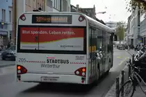 Am 14.10.2015 fährt ZH-730205 auf der Linie 10 zum Hauptbahnhof. Aufgenommen wurde ein Solaris Urbino 12 / Stadthausstrasse Winterthur.
