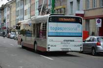 Am 14.10.2015 fährt ZH-558228 auf der Linie 674. Aufgenommen wurde ein Solaris Urbino 12 / Stadthausstrasse Winterthur.
