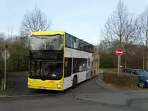 BVG MAN Lions City DD 3535 am 06.02.16 in Frankfurt am Main Unfallklinik