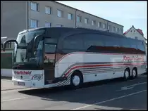 Mercedes Travego von Krautscheid aus Deutschland in Bergen am 29.04.2014