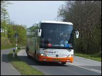 Mercedes Tourismo von effeweg.nl aus den Niederlanden in Sassnitz am 30.04.2014