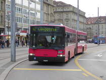 Bern mobil - Volvo-Hess Nr.262  BE 572262 unterwegs auf der Linie 12 in der Stadt Bern am 11.02.2016