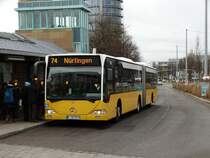 SSB Mercedes Benz Citaro 1 G 77-21 am 13.02.16 in Stuttgart