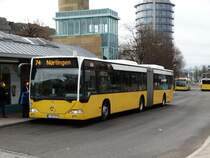 SSB Mercedes Benz Citaro 1 G 77-21 am 13.02.16 in Stuttgart