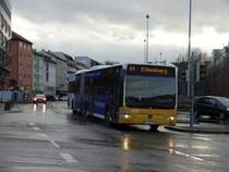 SSB Mercedes Benz Citaro 1 Facelift G 44-04 am 13.02.16 in Stuttgart