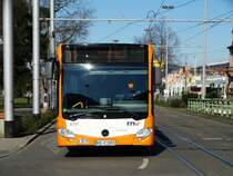 RNV Mercedes Benz Citaro 2 G 8191 am 25.02.16 in Heidelberg