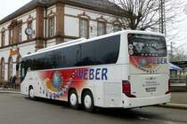 Setra S 416 GT-HD  Weber , Rastatt HBf 03.03.2016
