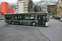 Am 15.10.2015 fährt GR-1858 auf der Linie 4. Aufgenommen wurde ein Mercedes Benz Citaro / Bahnhof Davos Dorf.
