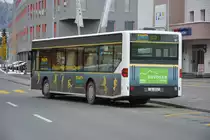 Am 15.10.2015 fährt GR-1858 auf der Linie 4. Aufgenommen wurde ein Mercedes Benz Citaro / Bahnhof Davos Dorf.
