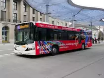 AAR - Scania-Hess  Nr.158  AG  441158 beim Busbahnhof in Aarau am 28.02.2016