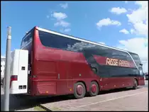 Setra 431 DT von Risse-Reisen aus Deutschland im Stadthafen Sassnitz am 13.05.2014