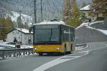 Am 15.10.2015 fährt GR-30019 auf der Linie 7. Aufgenommen wurde ein Mercedes Benz Citaro Facelift / bei St. Moritz.
