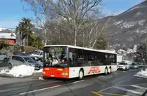 ARL, Viganello. Setra S319NF (Nr.3) in Comano, Rotonda. (8.3.2016)