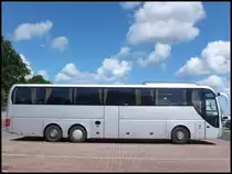 MAN Lion's Coach von Kolchmeier aus Deutschland im Stadthafen Sassnitz am 13.05.2014