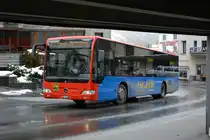 Am 15.10.2015 fährt GR-154398 durch St. Moritz. Aufgenommen wurde ein Mercedes Benz Citaro Facelift.
