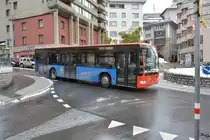Am 15.10.2015 fährt GR-154398 durch St. Moritz. Aufgenommen wurde ein Mercedes Benz Citaro Facelift.
