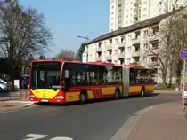 HSM Mercedes Benz Citaro 1 G 86 am 09.03.16 in Maintal als Linie MKK 24 nach Niederdorfelden 