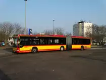 HSB Mercedes Benz Citaro 1 Facelift G am 10.03.16 in Hanau Hbf