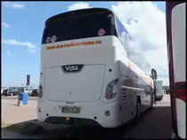 VDL Futura von Der Holzländer aus Deutschland im Stadthafen Sassnitz am 13.05.2014