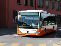 AMSA / Autolinea Mendrisiense SA - Mercedes Citaro Nr.24  TI 97424 unterwegs in Chiasso am 10.03.2016