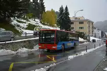 Am 15.10.2015 fährt GR-154398 durch St. Moritz. Aufgenommen wurde ein Mercedes Benz Citaro Facelift.
