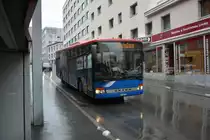 Am 15.10.2015 fährt GR-100110 auf der Linie 4. Aufgenommen wurde ein Setra S 315 NF / St. Moritz.
