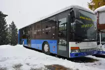 Dieser Setra S 315 NF stand am 15.03.2015 in Silvaplana in der Schweiz.
