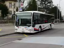 RBL - Mercedes Citaro Nr.451  AG 369002 beim Bahnhof Lenzburg am 28.02.2016