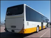 Irisbus Crossway von Harald Heuer/PVGS aus Deutschland im Stadthafen Sassnitz am 15.05.2014