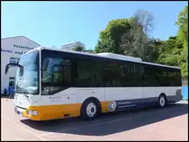 Irisbus Crossway von Harald Heuer/PVGS aus Deutschland im Stadthafen Sassnitz am 15.05.2014