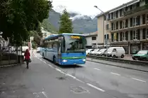 Am 15.10.2015 fährt dieser Irisbus Crossway (DV-591LR) durch Chiavenna in Italien.
