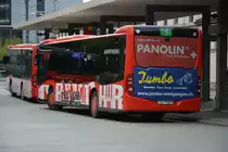 GR-97508 fährt am 16.10.2015 auf der Linie 1 durch Chur. Aufgenommen wurde ein Mercedes Benz Citaro der 2. Generation.
