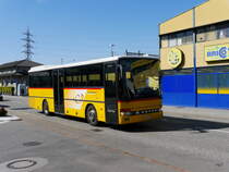 Postauto - Setra S 313 UL  TI  20649 unterwegs in Mendrisio am 10.03.2016