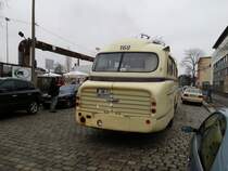 Ikarus 66 am 05.04.2013 in der Zwickauer Straße von Dresden