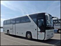 Mercedes Tourismo von Heike Bös aus Deutschland im Stadthafen Sassnitz am 17.05.2014