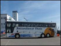 Van Hool T916  vom Reisedienst Theis aus Deutschland im Stadthafen Sassnitz am 17.05.2014