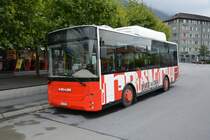 Dieser Gépébus Oréos 4X mit dem Kennzeichen GR-97517 steht am 16.10.2015 am Bahnhof Chur.
