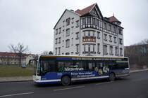 Stadtbus Gotha: Mercedes-Benz Citaro Facelift (Wagennummer 109) des Omnibusbetriebes Wolfgang Steinbrück, aufgenommen im März 2016 am Zentralen Omnibusbahnhof in Gotha.