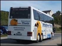 Van Hool T916 vom Reisedienst Theis aus Deutschland im Stadthafen Sassnitz am 17.05.2014