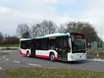 VGO Mercedes Benz Citaro 2 am 22.03.16 in Bad Vilbel auf der Linie 551 nach Offenbach Hbf