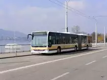 AZZK - Mercedes Citaro Nr.58  ZH 513558 unterwegs in der Stadt Zürich am 11.03.206