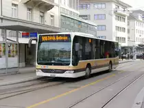 AZZK - Mercedes Citaro Nr.63  ZH 165663 unterwegs in der Stadt Zürich am 11.03.206